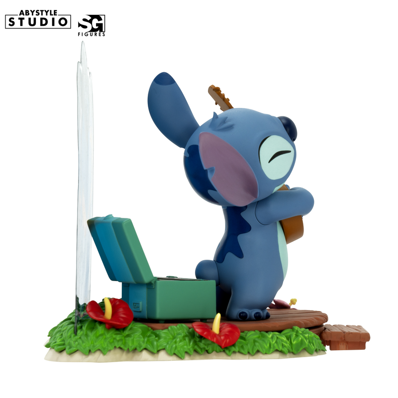 Figurine de collection Disney de Lilo & Stitch - Collection SFC Super Figure - Stitch avec Guitare - pour Unisexe - Standard - Lilo & Stitch - View 2