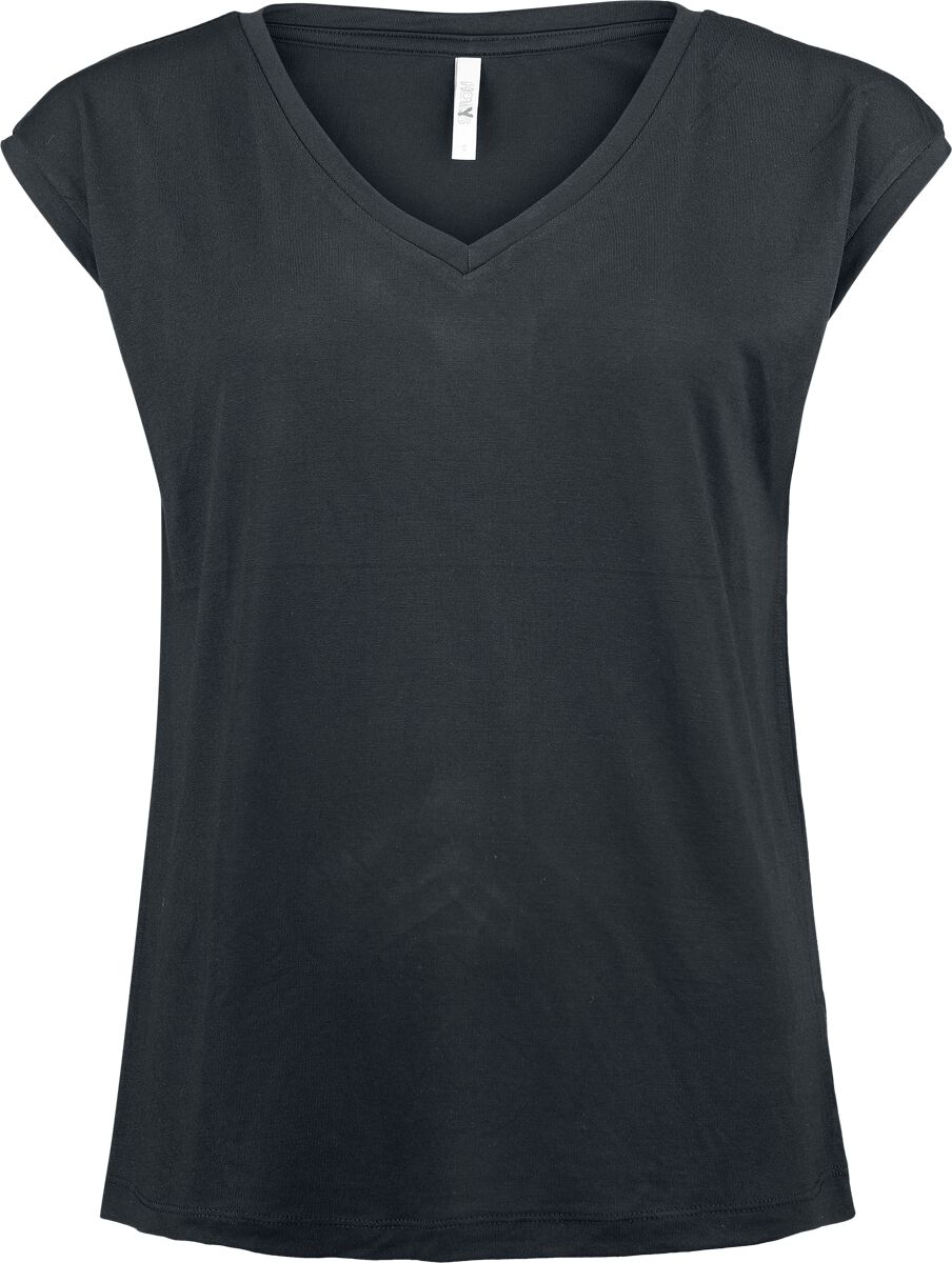 T-Shirt Manches courtes  de Hailys - SS M TP Pi44per - XS à S - pour Femme - noir - Hailys