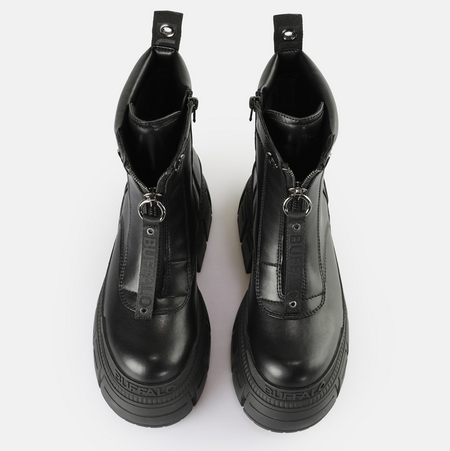 Bottes  de Buffalo - Gospher - Bottines Zippées - EU38 - pour Femme - noir - Buffalo - View 2