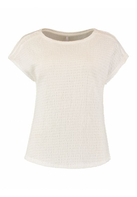 T-Shirt Manches courtes  de Hailys - SS P TP Le44a - XS à XXL - pour Femme - blanc cassé - Hailys