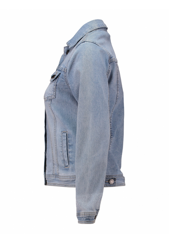Veste en Jean  de Hailys - LS C DJK Ma44cy - XS à L - pour Femme - bleu - Hailys - View 2