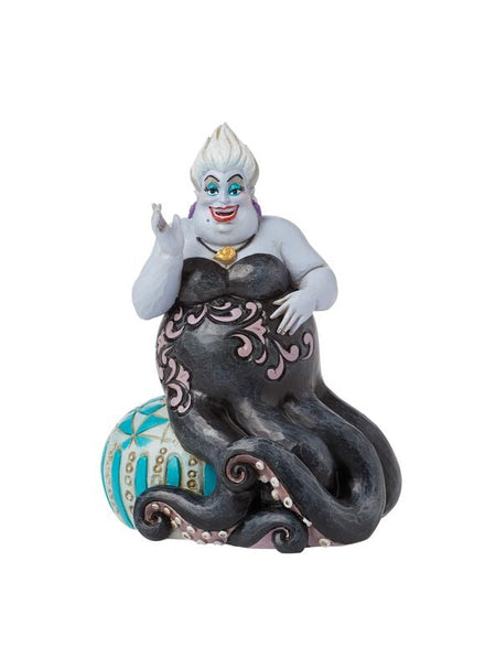 Figurine de collection Disney de La Petite Sirène - Ursula auf Seeigelfigur (Königin der Tiefe) - pour Unisexe - multicolore - La Petite Sirène