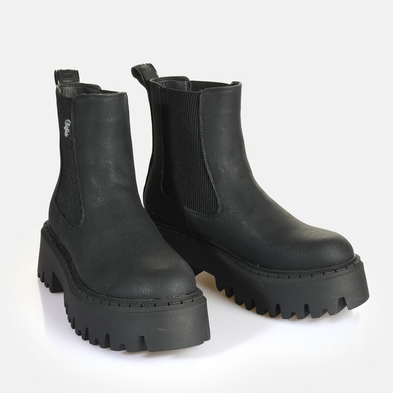 Bottes  de Buffalo - ASPEN CHELSEA - EU36 à EU41 - pour Femme - noir - Buffalo