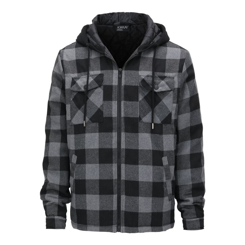 Veste Polaire  de Forplay - Lenny - M à 3XL - pour Homme - gris/noir - Forplay