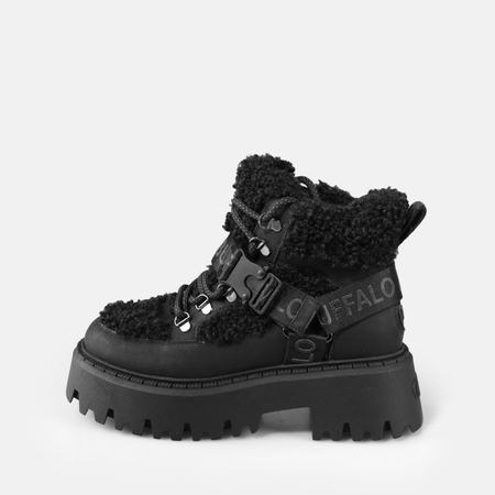 Bottes  de Buffalo - ASPEN COM MID - EU36 à EU41 - pour Femme - noir - Buffalo - View 2