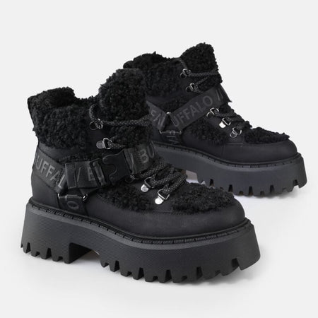 Bottes  de Buffalo - ASPEN COM MID - EU36 à EU41 - pour Femme - noir - Buffalo