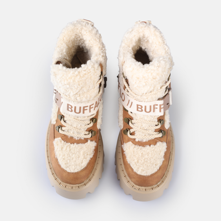 Bottes  de Buffalo - ASPEN COM MID - EU36 à EU41 - pour Femme - beige/marron - Buffalo - View 2