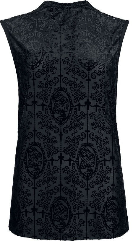 Débardeur Gothic de Punk Rave - Goth - Débardeur - S-M à XXL-3XL - pour Homme - noir - Punk Rave