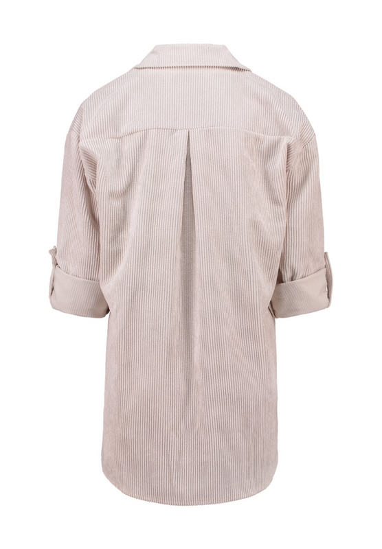 Chemise manches longues  de Hailys - LS P BL RO44BINA - XS à XXL - pour Femme - crème - Hailys - View 2