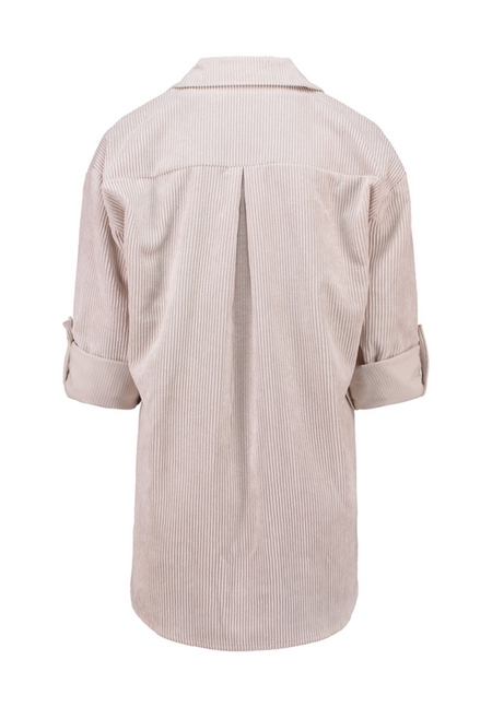 Chemise manches longues  de Hailys - LS P BL RO44BINA - XS à XXL - pour Femme - crème - Hailys - View 2