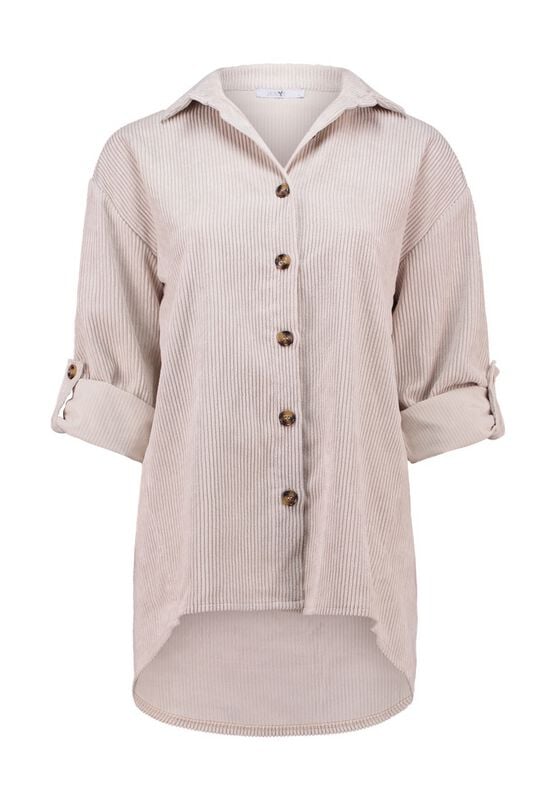 Chemise manches longues de Hailys - LS P BL RO44BINA - XS à XXL - pour Femme - crème - Hailys