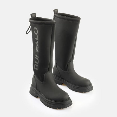 Bottes  de Buffalo - LENNOX RAIN HI - EU36 à EU40 - pour Femme - noir - Buffalo