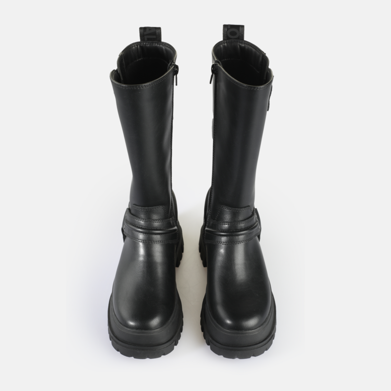Bottes de motard  de Buffalo - ASPHA - Bottes Motard Montantes - EU37 à EU39 - pour Femme - noir - Buffalo - View 2