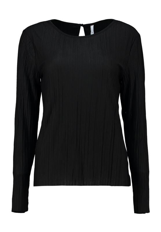T-shirt manches longues  de Hailys - LS P TP PE44NELOPE - XS à XXL - pour Femme - noir - Hailys