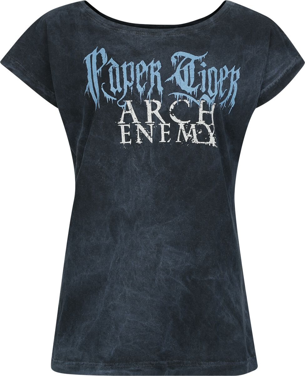 T-Shirt Manches courtes  de Arch Enemy - Tiger Roar - S à 4XL - pour Femme - bleu - Arch Enemy