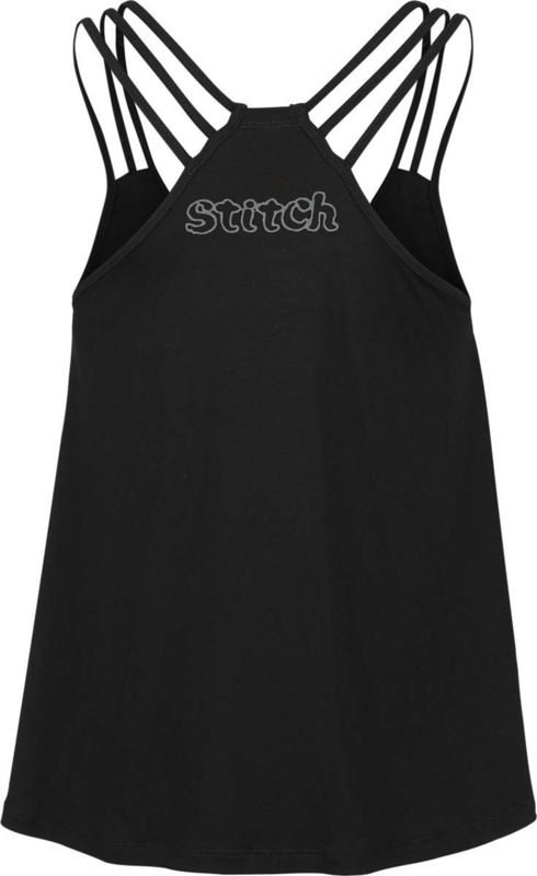 Top Disney de Lilo & Stitch - Stitch - Assis - S à 4XL - pour Femme - noir - Lilo & Stitch - View 2