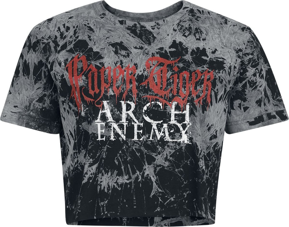 T-Shirt Manches courtes  de Arch Enemy - Tiger Roar - S à 4XL - pour Femme - noir/gris - Arch Enemy