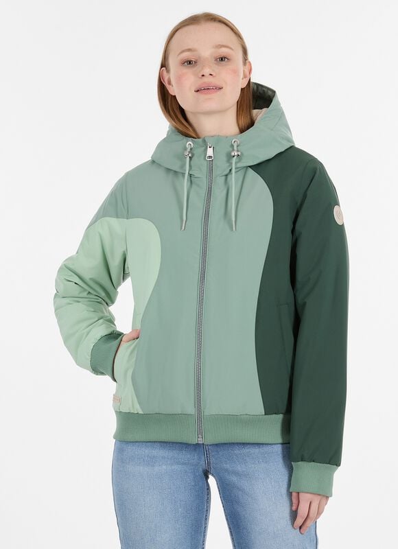 Veste d'hiver  de Ragwear - Oggie Block Warm - S à XL - pour Femme - vert - Ragwear
