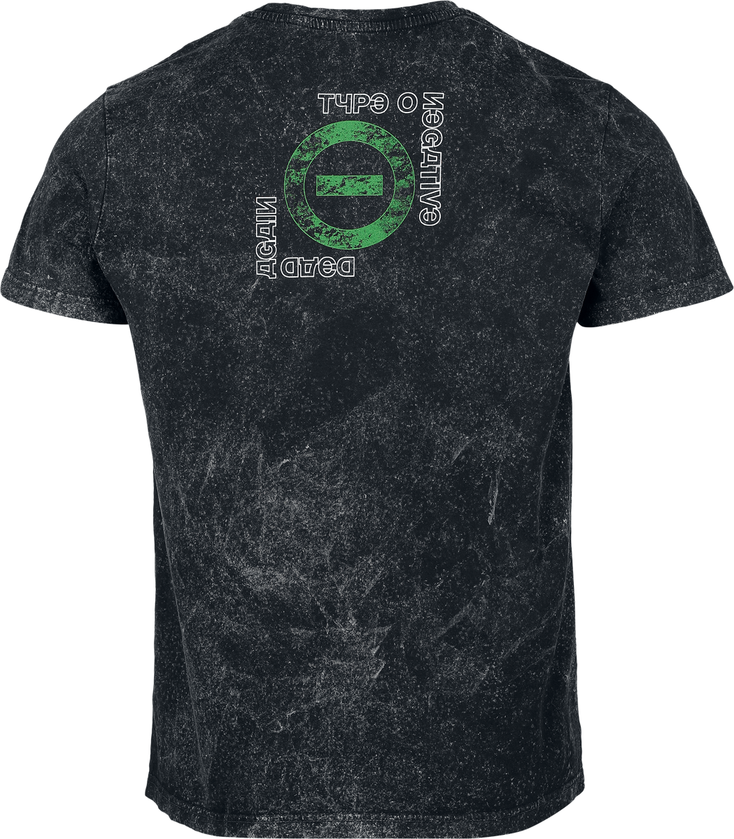 T-Shirt Manches courtes  de Type O Negative - Rasputin - S à 4XL - pour Homme - anthracite - Type O Negative - View 2