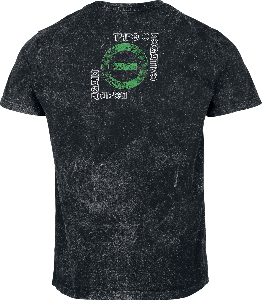 T-Shirt Manches courtes  de Type O Negative - Rasputin - S à 4XL - pour Homme - anthracite - Type O Negative - View 2