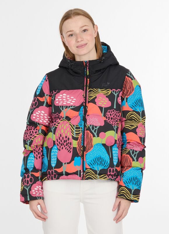 Veste d'hiver  de Ragwear - Amazze Print - S à XL - pour Femme - multicolore - Ragwear