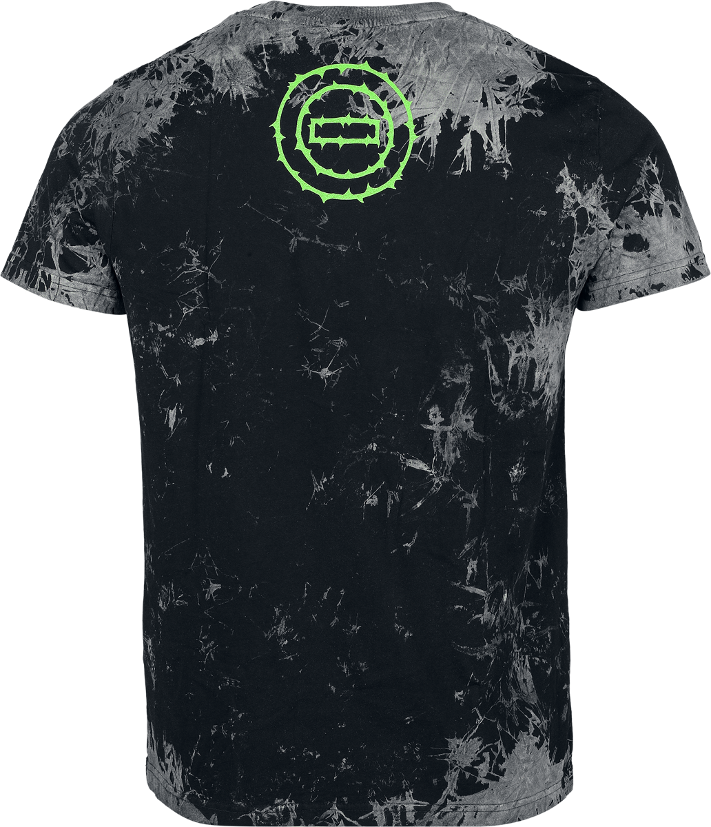 T-Shirt Manches courtes  de Type O Negative - I Don't Wanna - S à 3XL - pour Homme - noir/gris - Type O Negative - View 2