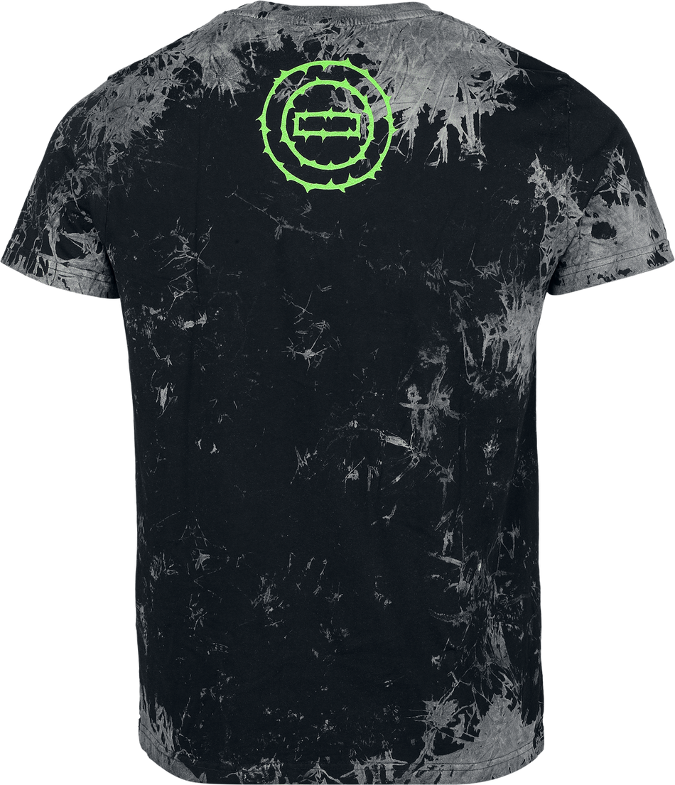 T-Shirt Manches courtes  de Type O Negative - I Don't Wanna - S à 3XL - pour Homme - noir/gris - Type O Negative - View 2