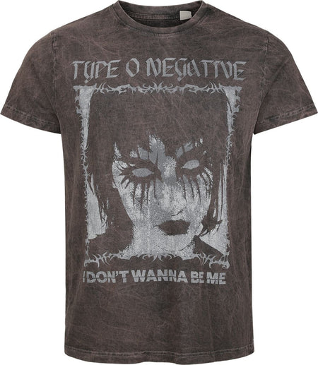 T-Shirt Manches courtes  de Type O Negative - I Don't Wanna - S à XXL - pour Homme - gris - Type O Negative
