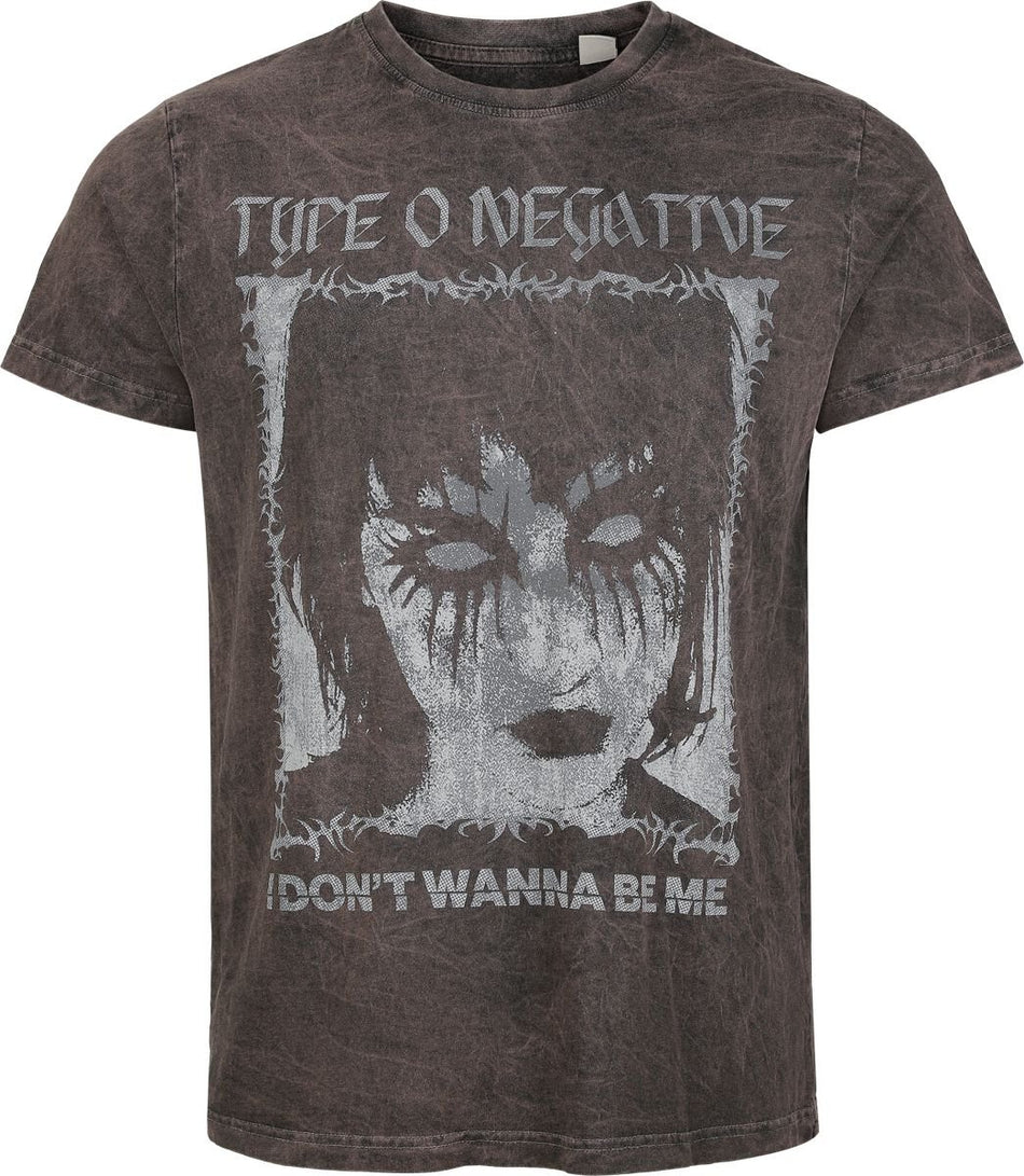 T-Shirt Manches courtes  de Type O Negative - I Don't Wanna - S à XXL - pour Homme - gris - Type O Negative
