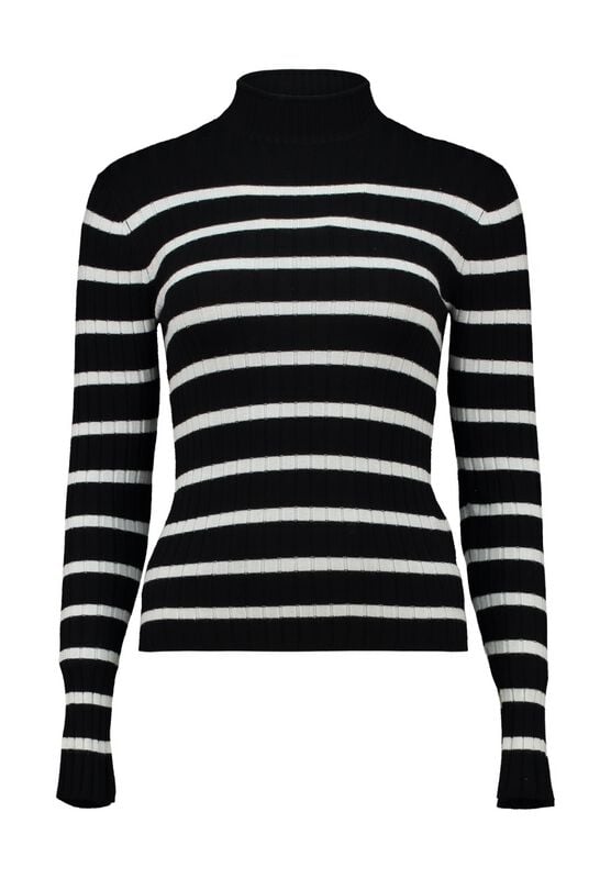 T-shirt manches longues  de Hailys - LS V CK KL44EA - XS à L - pour Femme - noir - Hailys