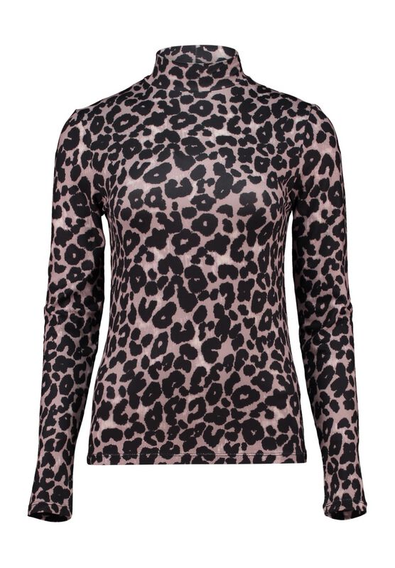 T-shirt manches longues  de Hailys - LS P TP KI44MMY - XS à XXL - pour Femme - léopard - Hailys
