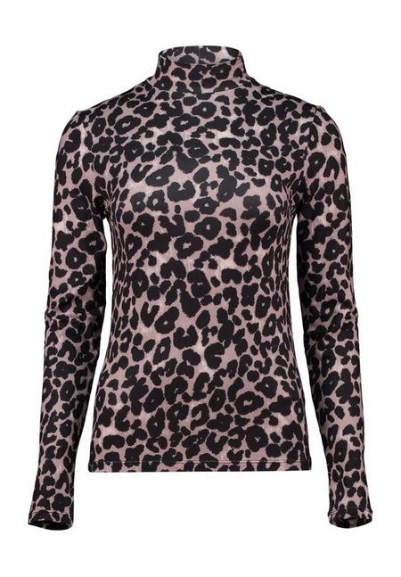 T-shirt manches longues  de Hailys - LS P TP KI44MMY - XS à XXL - pour Femme - léopard - Hailys