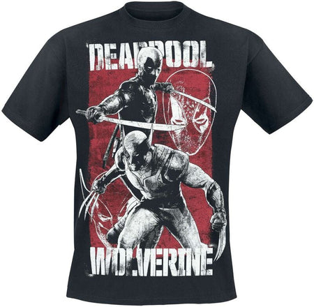 T-Shirt Manches courtes Disney de Deadpool - Deadpool & Wolverine - S à 3XL - pour Homme - noir - Deadpool