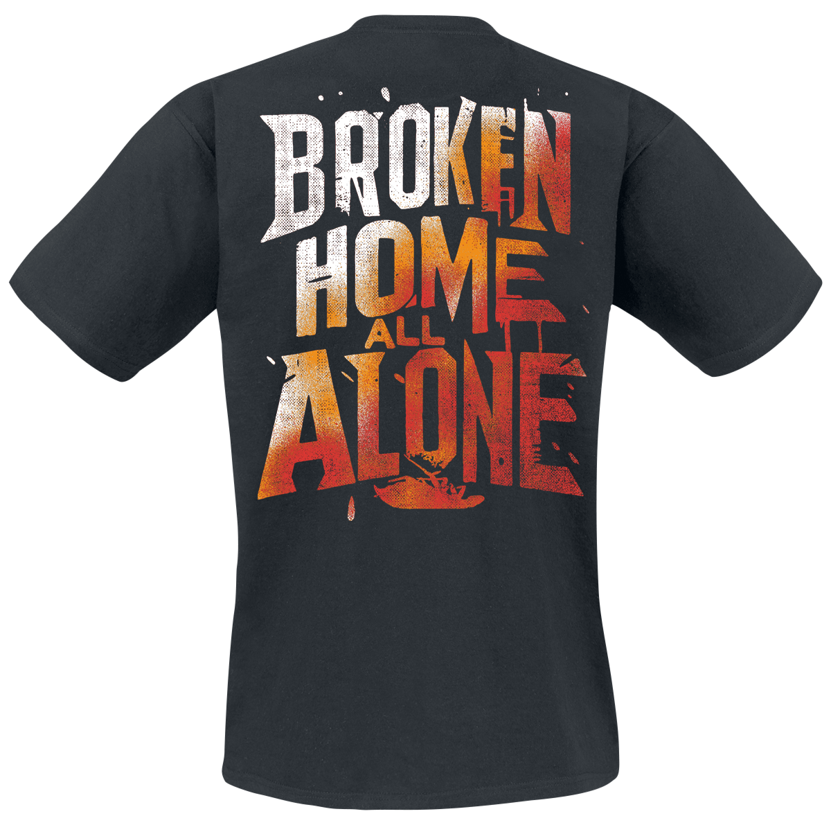 T-Shirt Manches courtes  de Papa Roach - Broken home - S à M - pour Homme - noir - Papa Roach - View 2