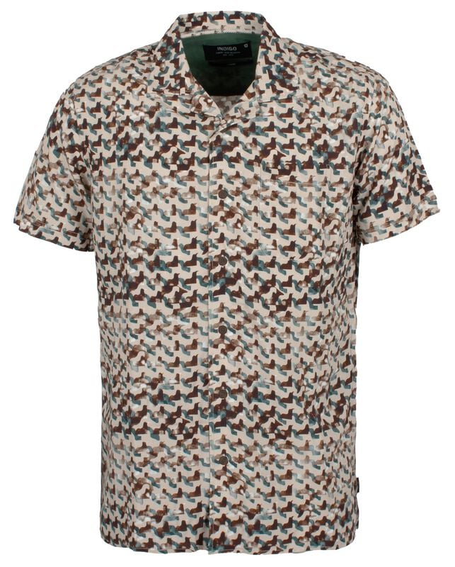 Chemise manches courtes  de Indicode - INRamses - S à L - pour Homme - multicolore - Indicode