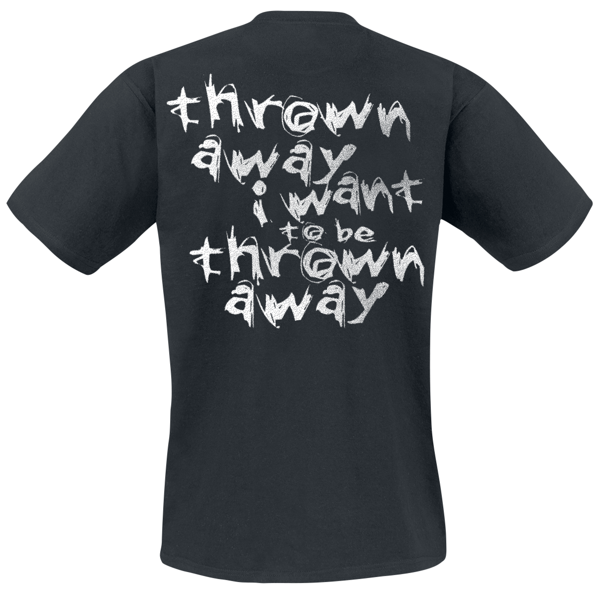 T-Shirt Manches courtes  de Papa Roach - Thrown - S à L - pour Homme - noir - Papa Roach - View 2