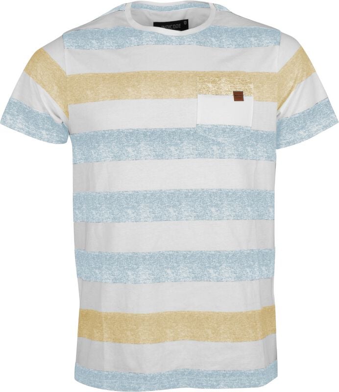 T-Shirt Manches courtes  de Indicode - INHernandez - L à XXL - pour Homme - multicolore - Indicode