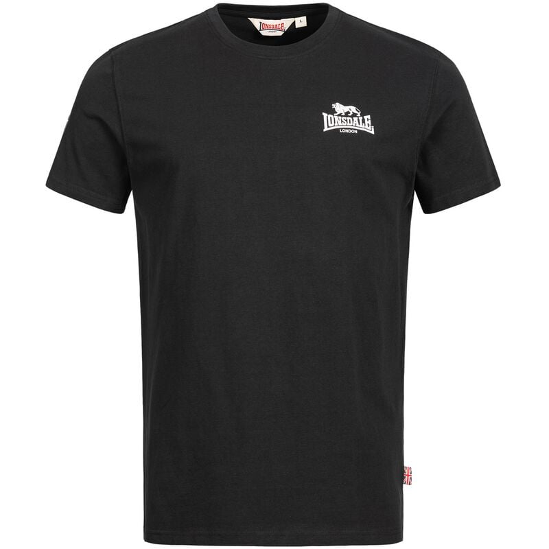 T-Shirt Manches courtes  de Lonsdale London - Warlingham - S à 3XL - pour Homme - noir - Lonsdale London