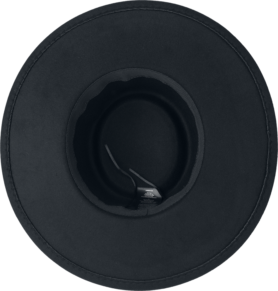 Chapeau Gothic de Banned Alternative - Midnight Muse Fedora - pour Unisexe - noir - Banned Alternative - View 2