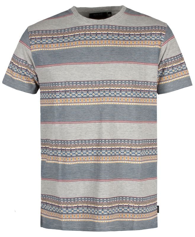 T-Shirt Manches courtes  de Indicode - INSpike - S à XXL - pour Homme - multicolore - Indicode