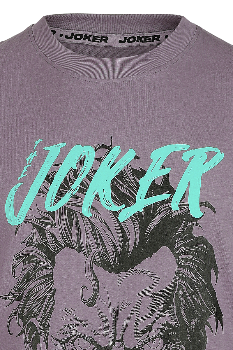 T-Shirt Manches courtes  de Batman - Joker - Are Not Afraid - S à M - pour Homme - violet - Batman - View 2
