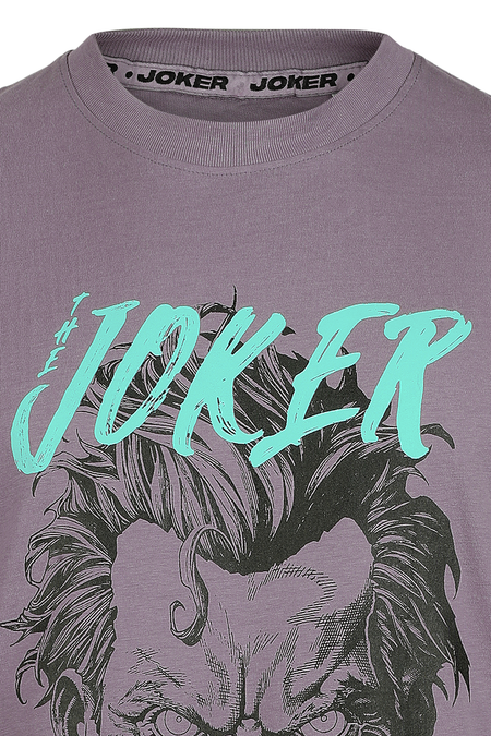 T-Shirt Manches courtes  de Batman - Joker - Are Not Afraid - S à M - pour Homme - violet - Batman - View 2