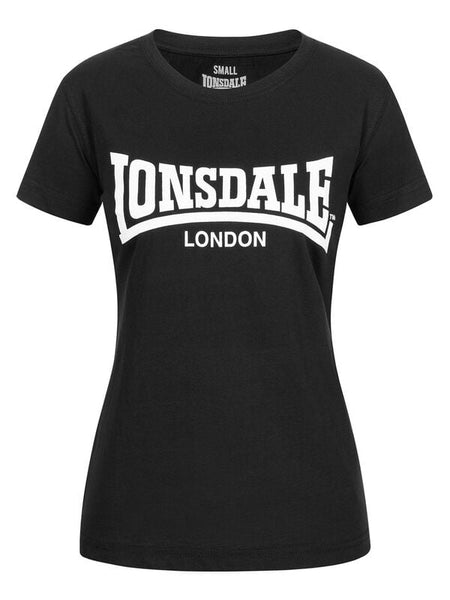 T-Shirt Manches courtes  de Lonsdale London - CARTMEL - XS à XXL - pour Femme - noir - Lonsdale London