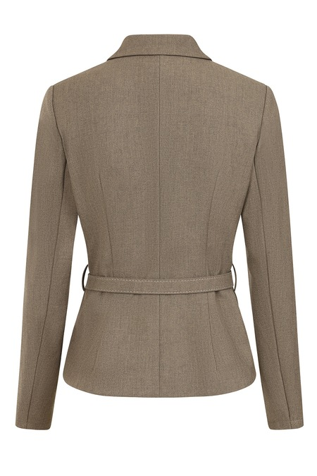 Veste mi-saison Rockabilly de Banned Retro - Lady Danbury Jacket - XS à XXL - pour Femme - marron - Banned Retro - View 2