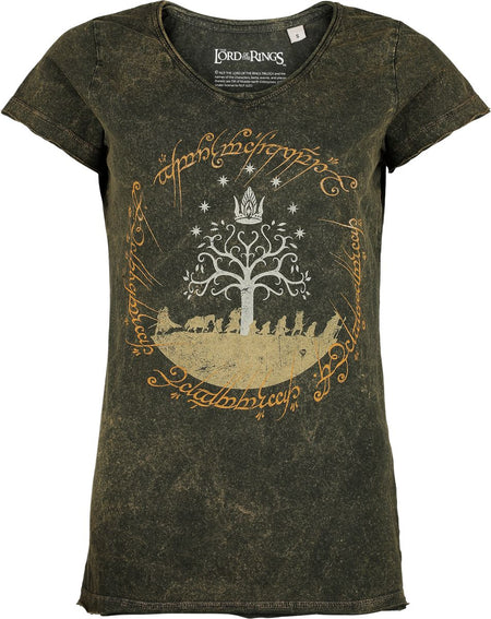 T-Shirt Manches courtes  de Le Seigneur Des Anneaux - The Journey - S à XL - pour Femme - multicolore - Le Seigneur Des Anneaux