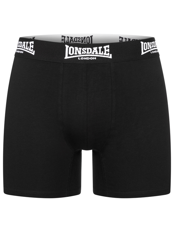Boxer  de Lonsdale London - West Challow (Lot de 4) - S à 3XL - pour Homme - noir - Lonsdale London - View 2