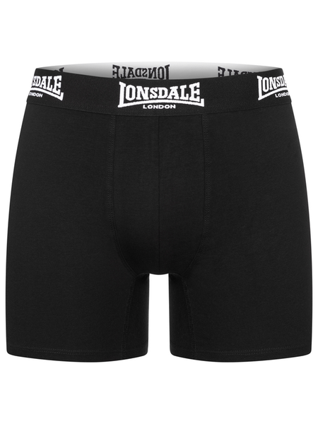 Boxer  de Lonsdale London - West Challow (Lot de 4) - S à 3XL - pour Homme - noir - Lonsdale London - View 2