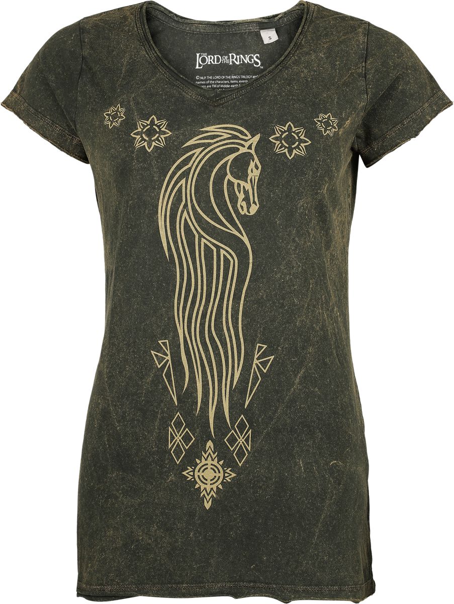 T-Shirt Manches courtes  de Le Seigneur Des Anneaux - Rohan - S à XXL - pour Femme - multicolore - Le Seigneur Des Anneaux