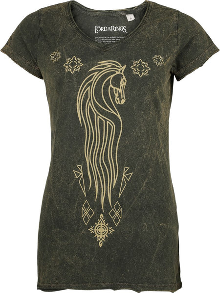 T-Shirt Manches courtes  de Le Seigneur Des Anneaux - Rohan - S à 4XL - pour Femme - multicolore - Le Seigneur Des Anneaux