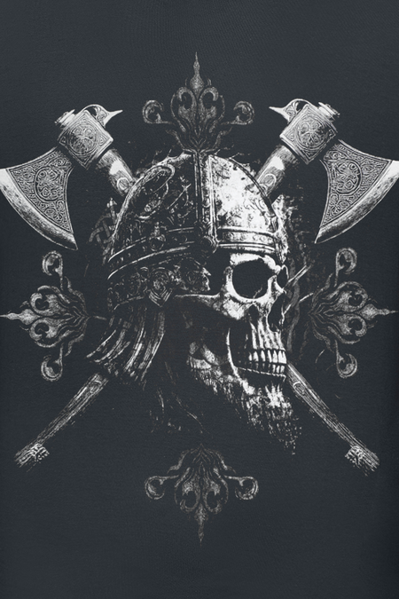 T-Shirt Manches courtes  de Axel Hermann - Warrior Spirit - S à 4XL - pour Homme - noir - Axel Hermann - View 2